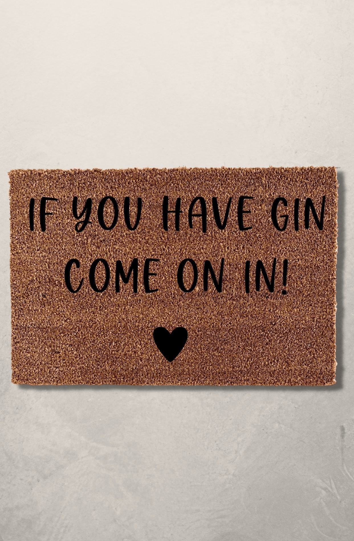 Fußmatte Gin