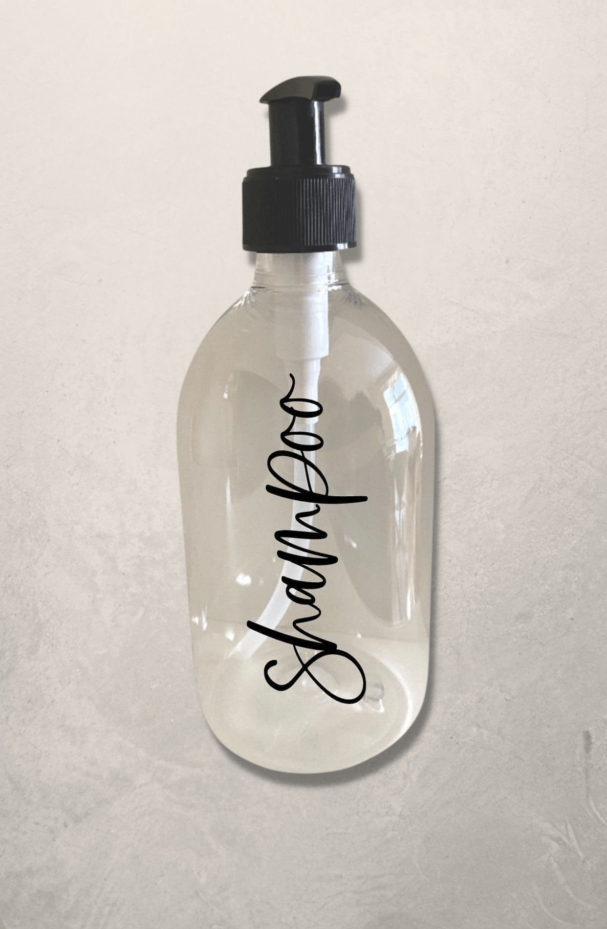 PET Spender Einzel 500ML Clear Rund