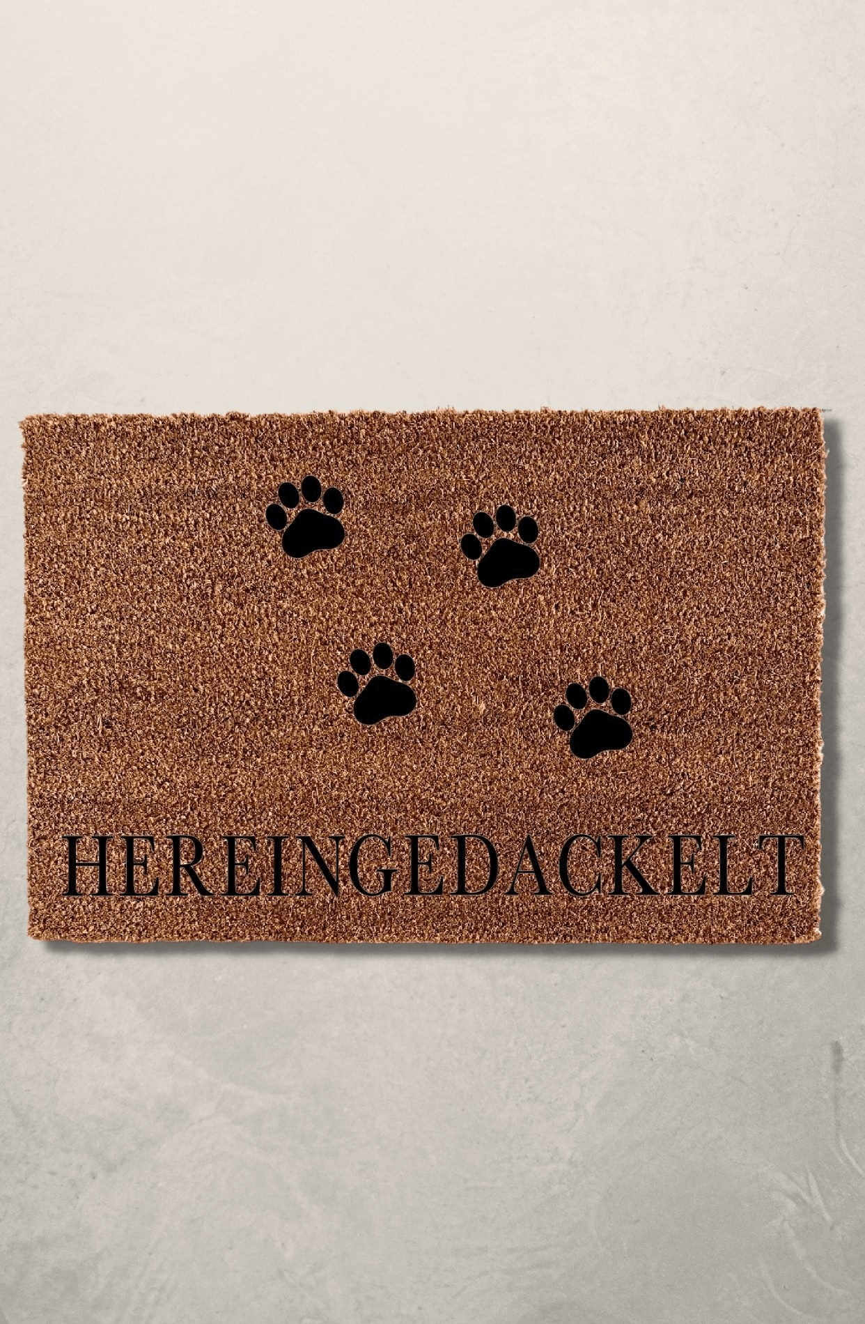 Fußmatte Dackel