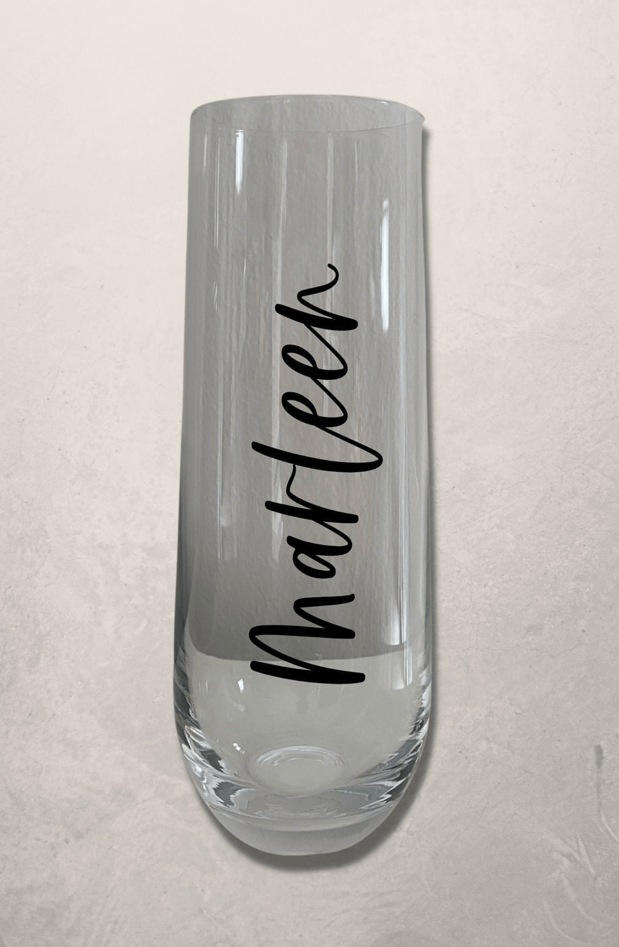 Champagner Flute personalisiert