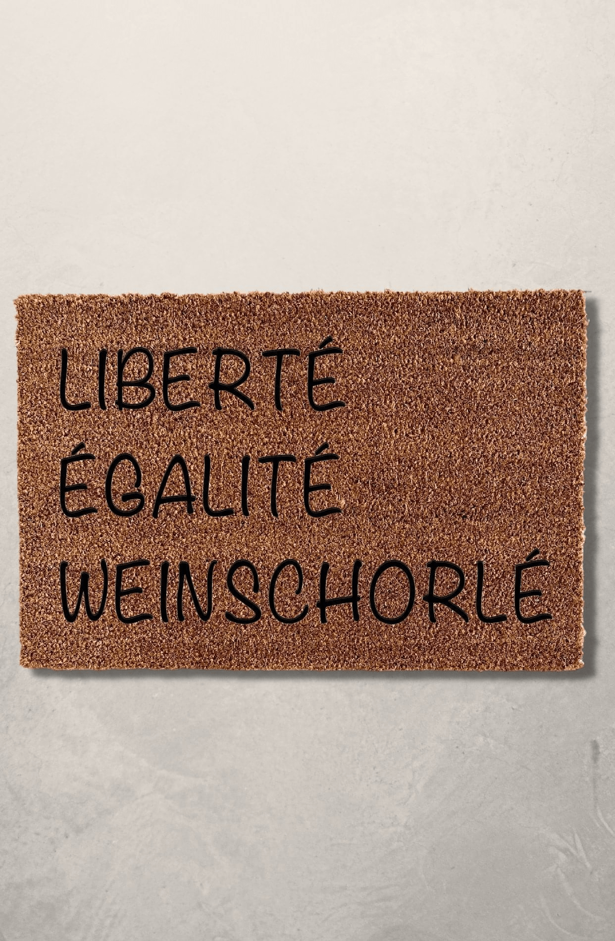 Fußmatte Weinschorlé