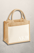 Lade das Bild in den Galerie-Viewer, Jute Gift Bag Doppeltasche

