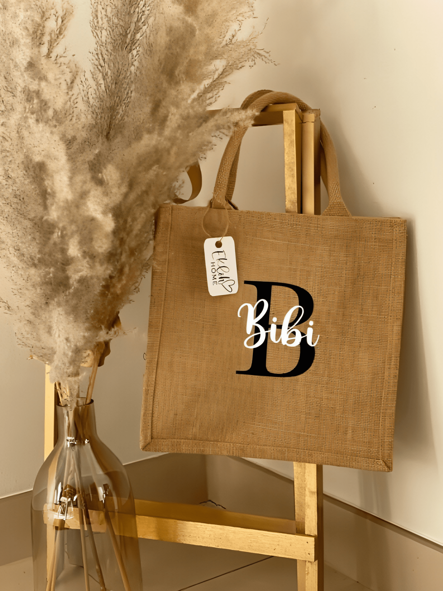 Jute Tasche Size Small – Eklöh Home